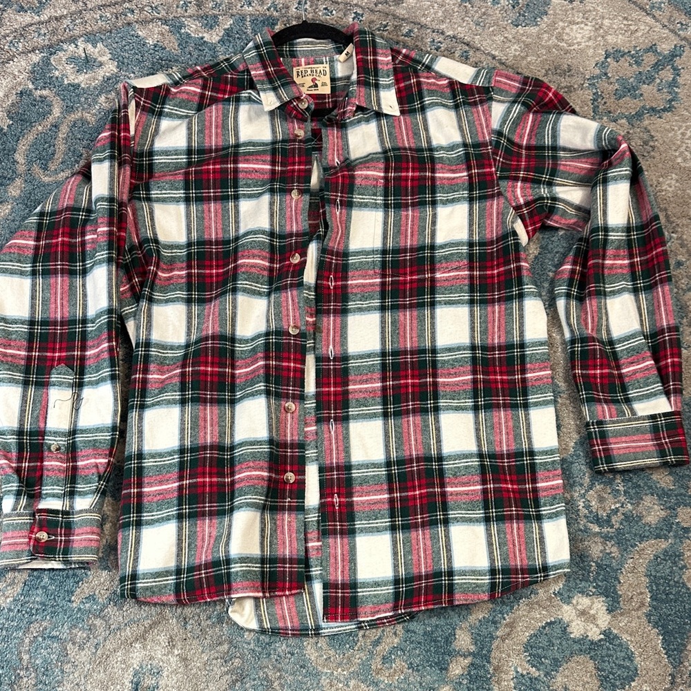 RedHead Men's Multicolor Plaid Button Down Shirt